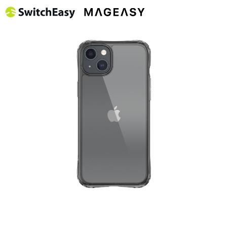 SwitchEasy ALOS iPhone 15 6.1吋 超軍規防摔透黑保護殼✿80D024
